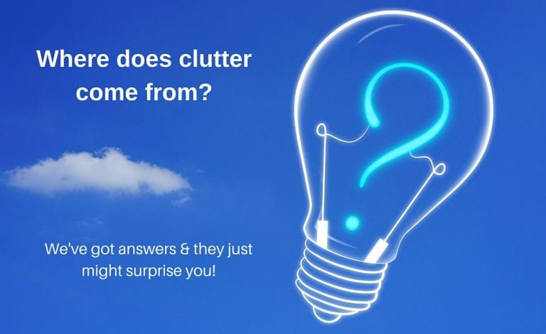 What Causes Clutter? Here are the top reasons it exists... | Clear ...